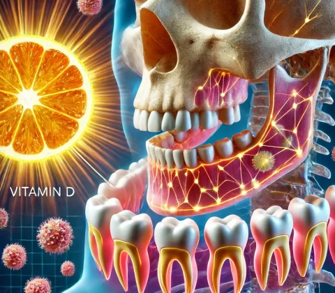 تاثیر ویتامین دی بر دهان و دندان