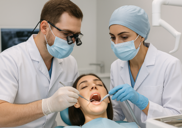 همکاری با دندانپزشک برای درمانهای تخصصی عصبکشی، ترمیم و جراحی