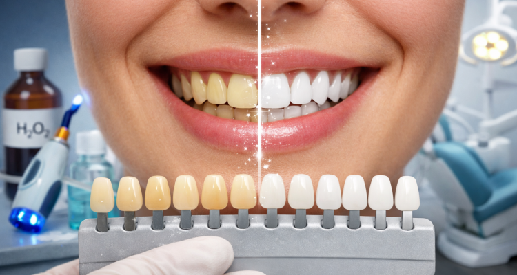 بلیچینگ و تاثیر آن قبل و بعد