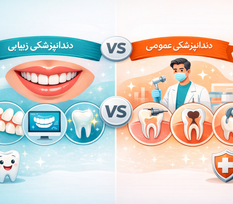 تفاوت دندانپزشکی عمومی با دندانپزشکی زیبایی ترمیمی