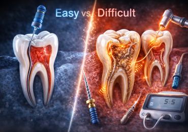 چرا هزینه عصبکشی دندان متفاوت است؟ بررسی علمی عواملی مثل کلسیفیه بودن کانال، انحنا، تعداد کانال، ریتریتمنت و مهارت پزشک در تعیین قیمت درمان ریشه.