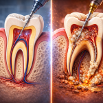 هزینه عصب‌کشی دندان عفونی در سال ۱۴۰۴ چقدر است و چرا بیشتر از حالت معمولی است؟ بررسی کامل عوامل فنی، جلسات درمان و تأثیر افزایش قیمت مواد.