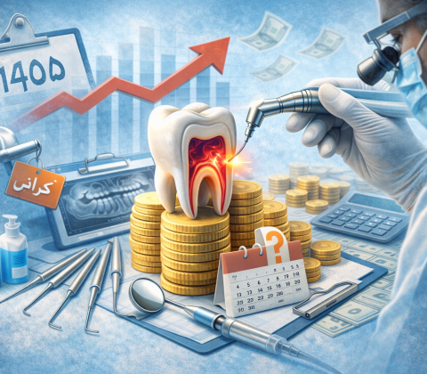 تعرفه تقریبی عصبکشی دندان در سال 1405